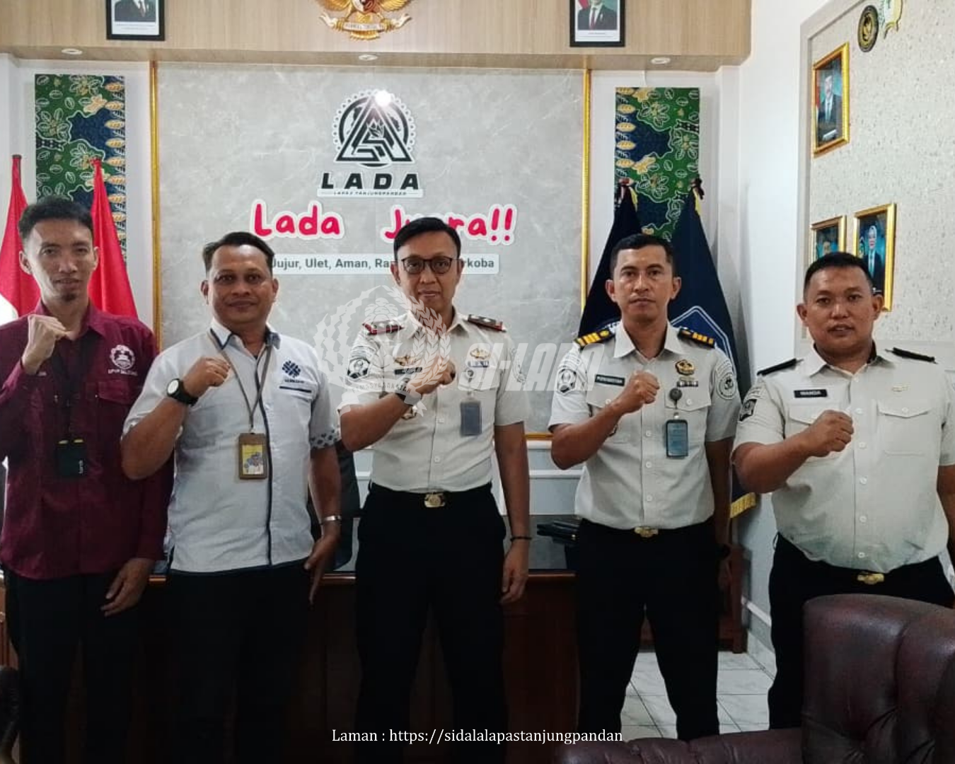 Perkuat Sinergi Pelatihan Kemandirian, Lapas Tanjungpandan Terima Kunjungan Kerja BLK Kabupaten Belitung