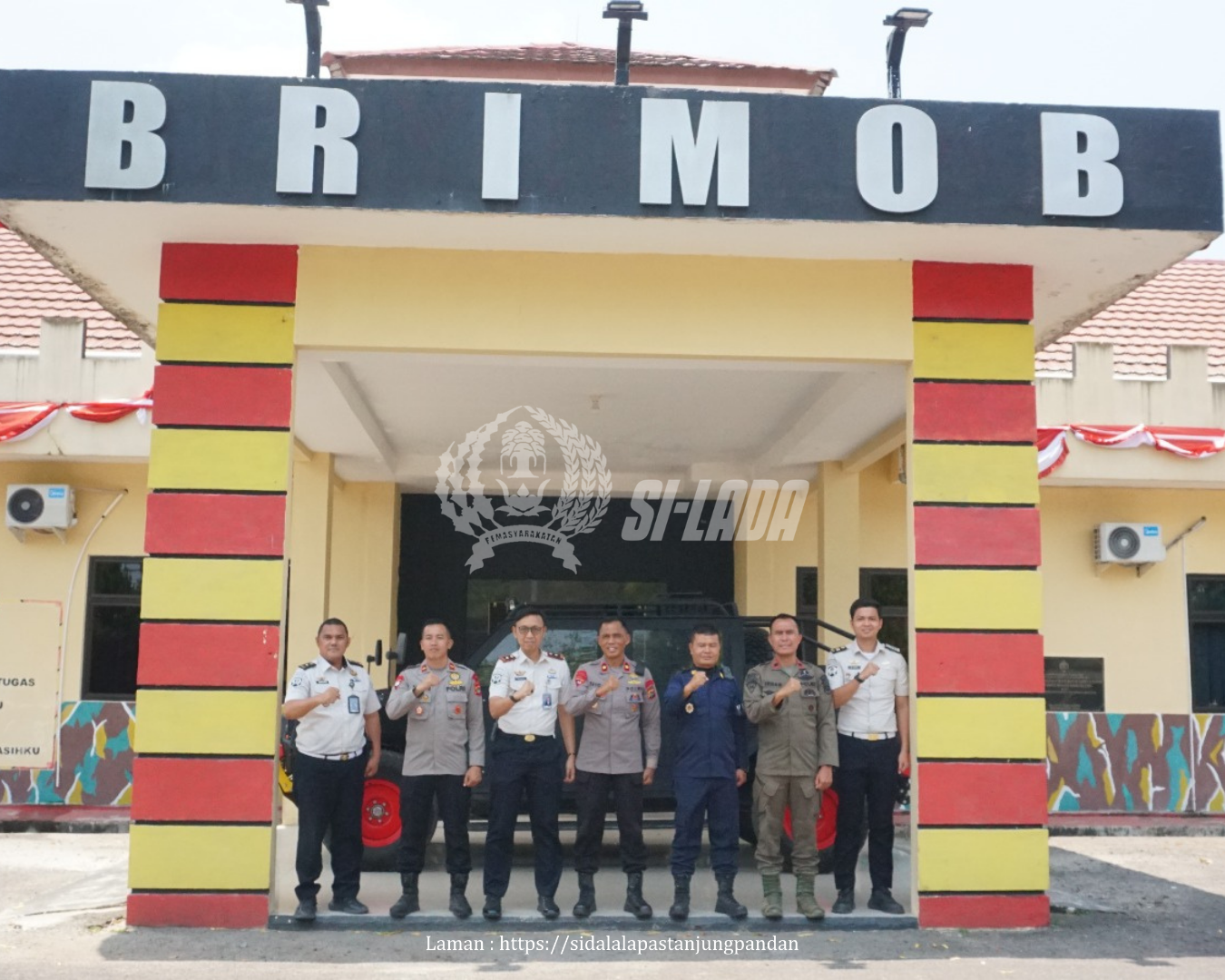 Perkuat Sinergi Keamanan, Kalapas Tanjungpandan Audiensi dan Koordinasi ke Batalyon Pelopor B Polda Babel