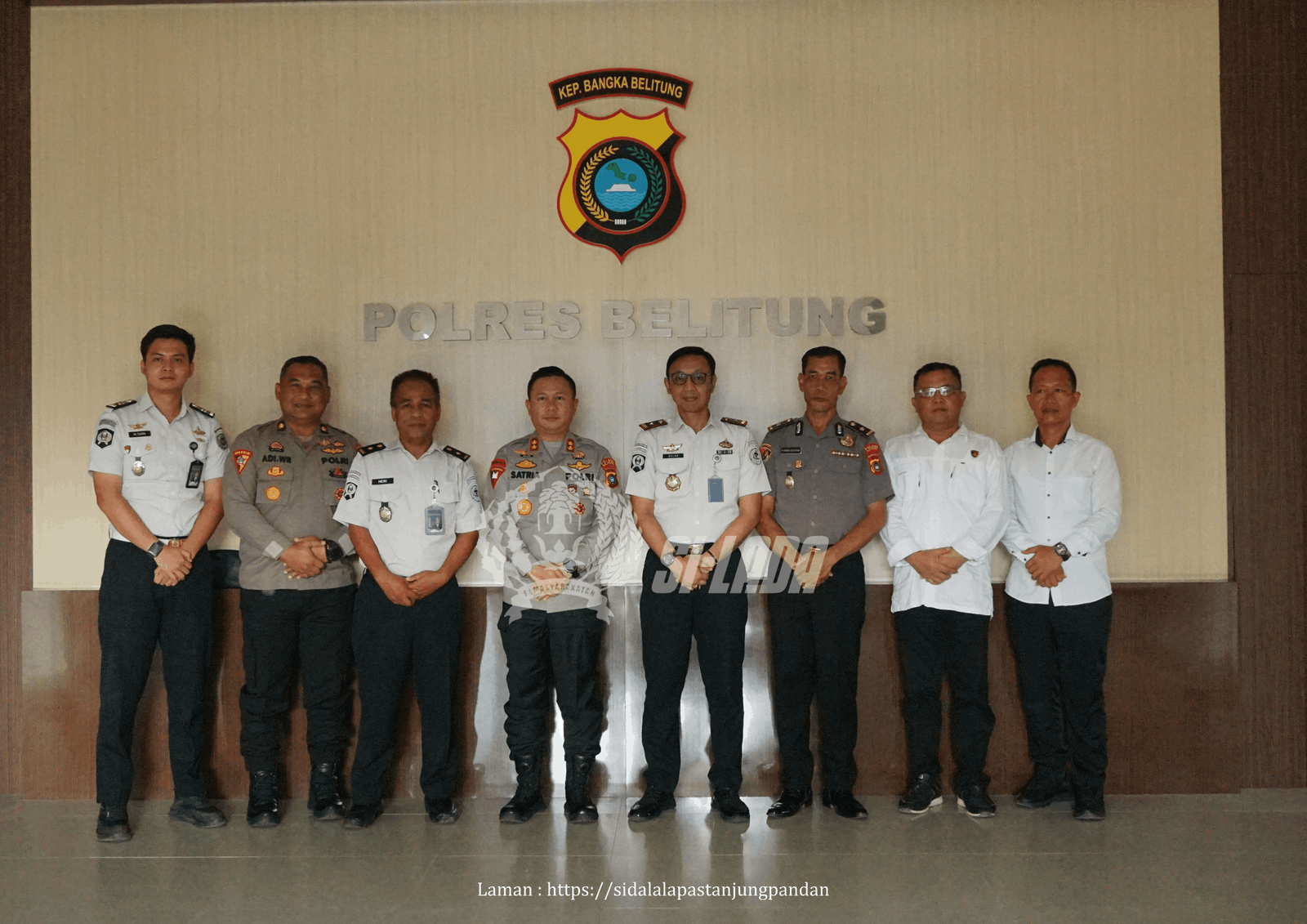 Kalapas Tanjungpandan Perkuat Sinergi Keamanan dan Ketertiban melalui Audiensi dengan Kapolres Belitung