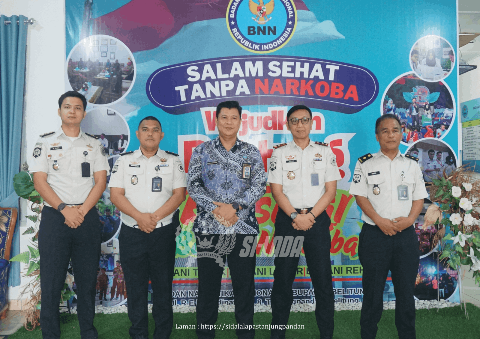 Lapas Tanjungpandan dan BNN Kabupaten Belitung Perkuat Sinergi P4GN, Wujudkan Lapas Bersinar