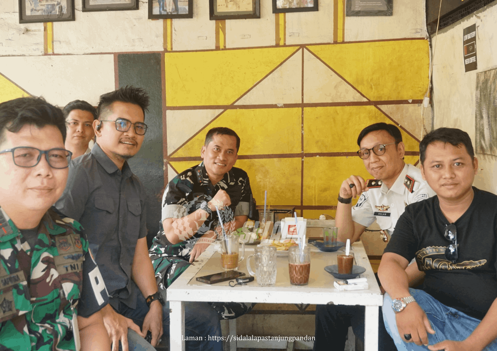Perkuat Sinergitas Antarinstansi, Lapas Tanjungpandan Gelar Morning Briefing Bersama Danlanud H. AS Hanandjoeddin