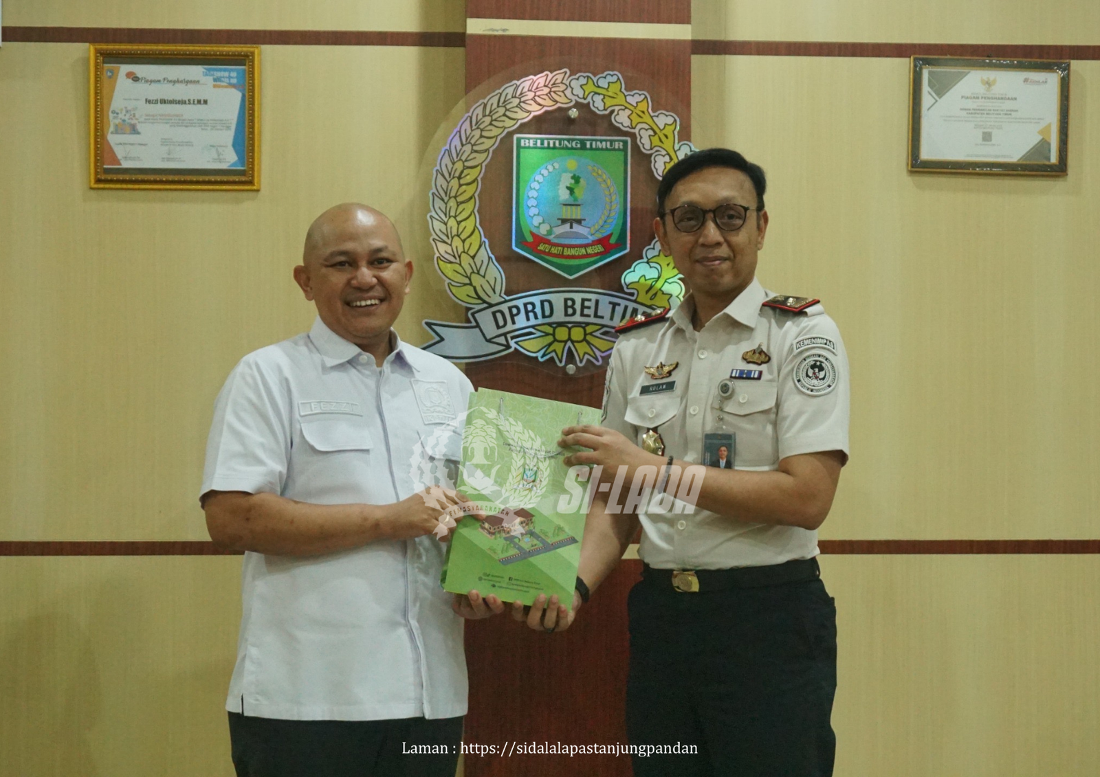 Kalapas Tanjungpandan Audiensi dengan Ketua DPRD Belitung Timur, Perkuat Sinergi Dukung Pembinaan Warga Binaan